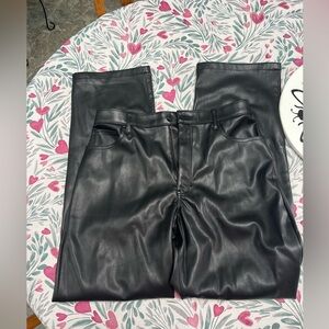 Hollister Leather Pants